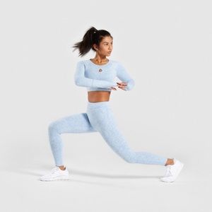 Gymshark Women’s Fleur Blue Leggings